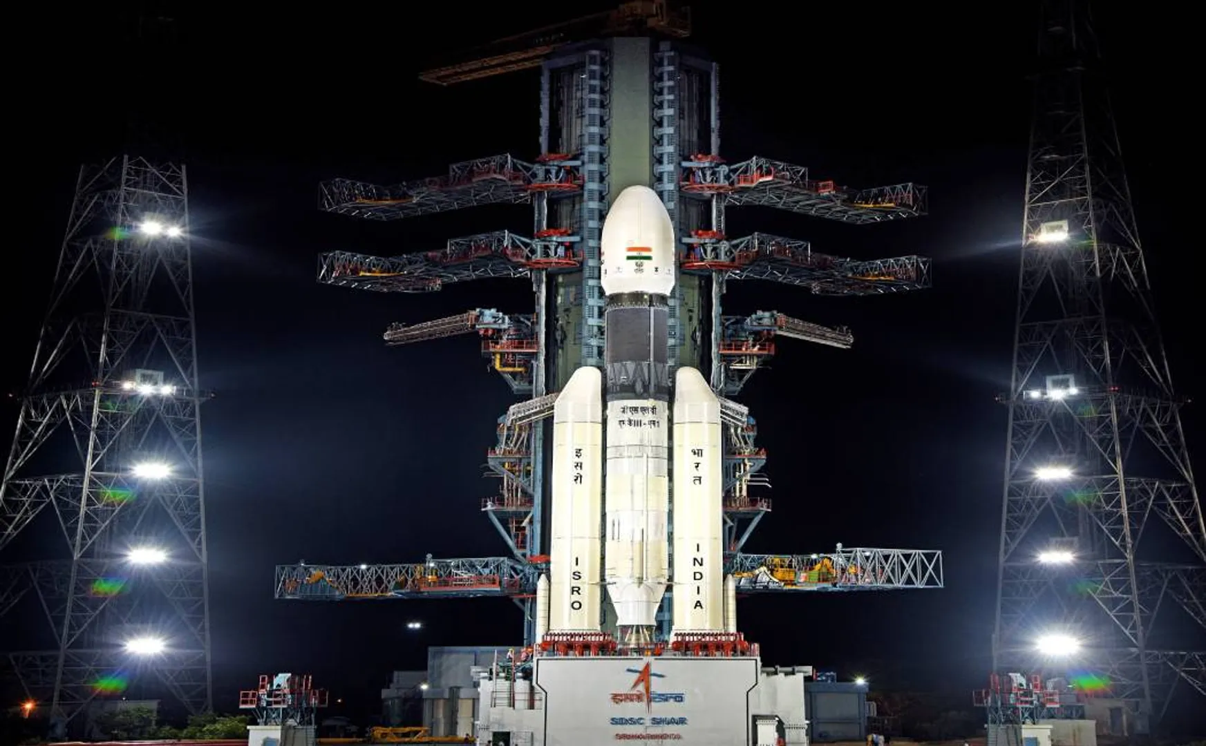 GSLV MARK 3 ROCKET CHANDRAYAAN 2 SATELITE LAUNCHED TOMORROW COUNT DOWN START